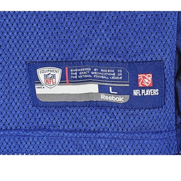 NWT Reebok Onfield Indianapolis Colts Peyton Manning #18 Mens Large Jersey Blue - Picture 7 of 8